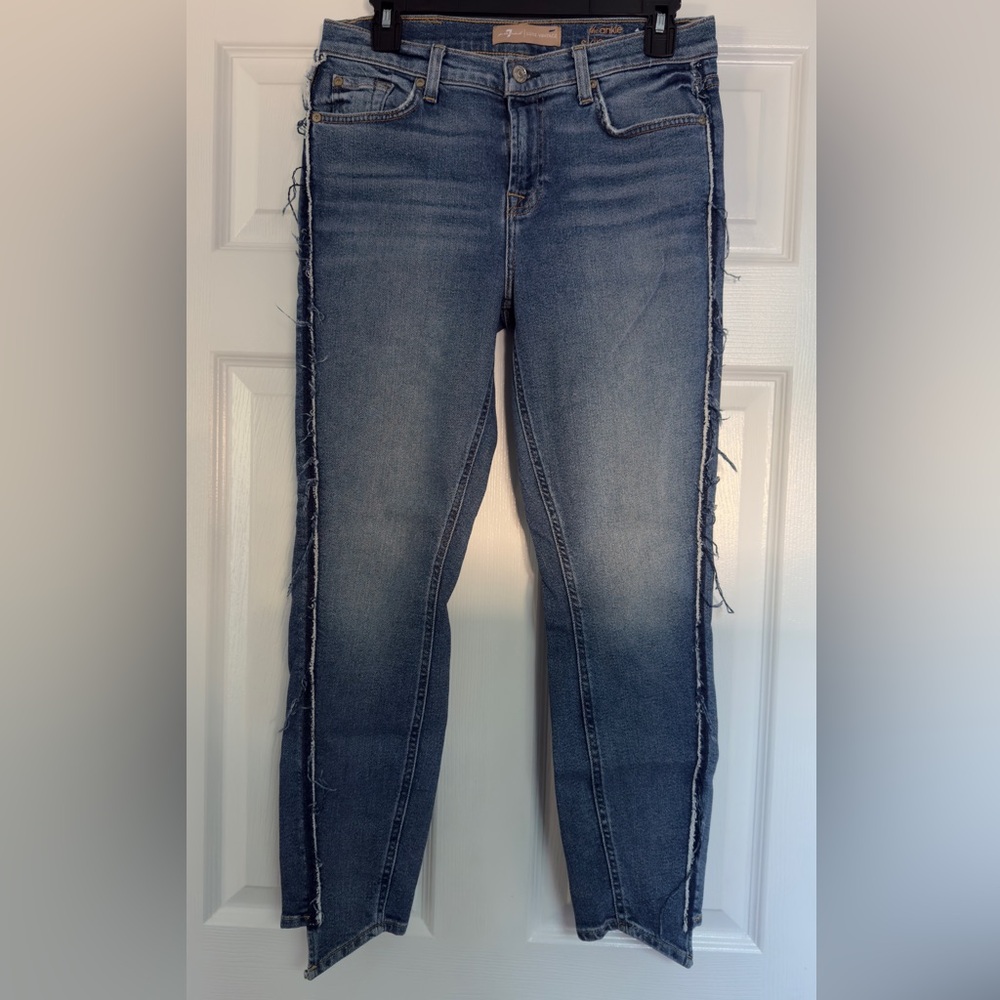 7‎ For All Mankind Luxe Vintage The Ankle Skinny 29 - Picture 2 of 9